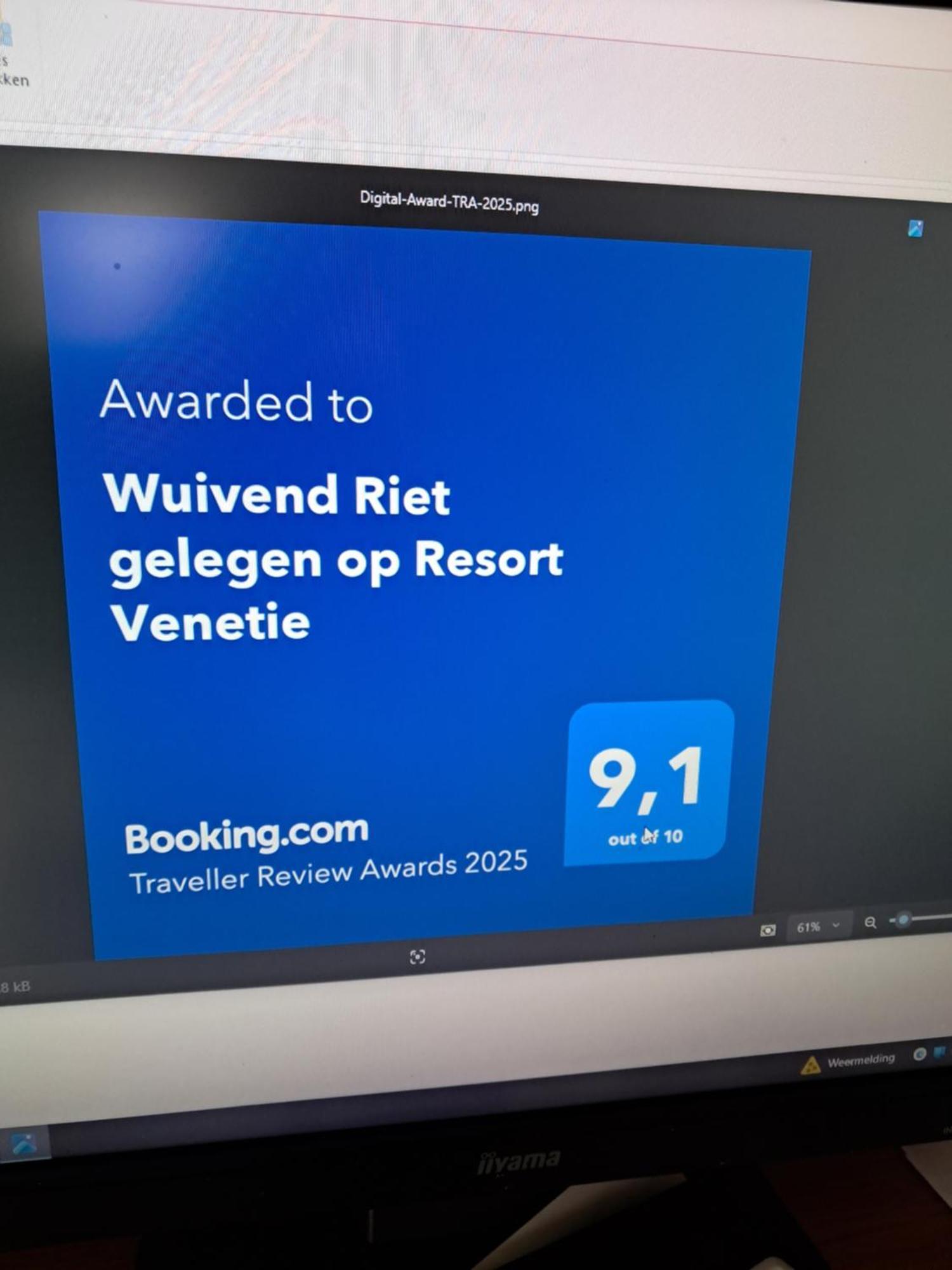 Wuivend Riet Gelegen Op Resort Venetie Giethoorn Esterno foto